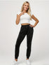 Warme Damen Winterhose mit Taschen | Elastische Lässige Thermohose